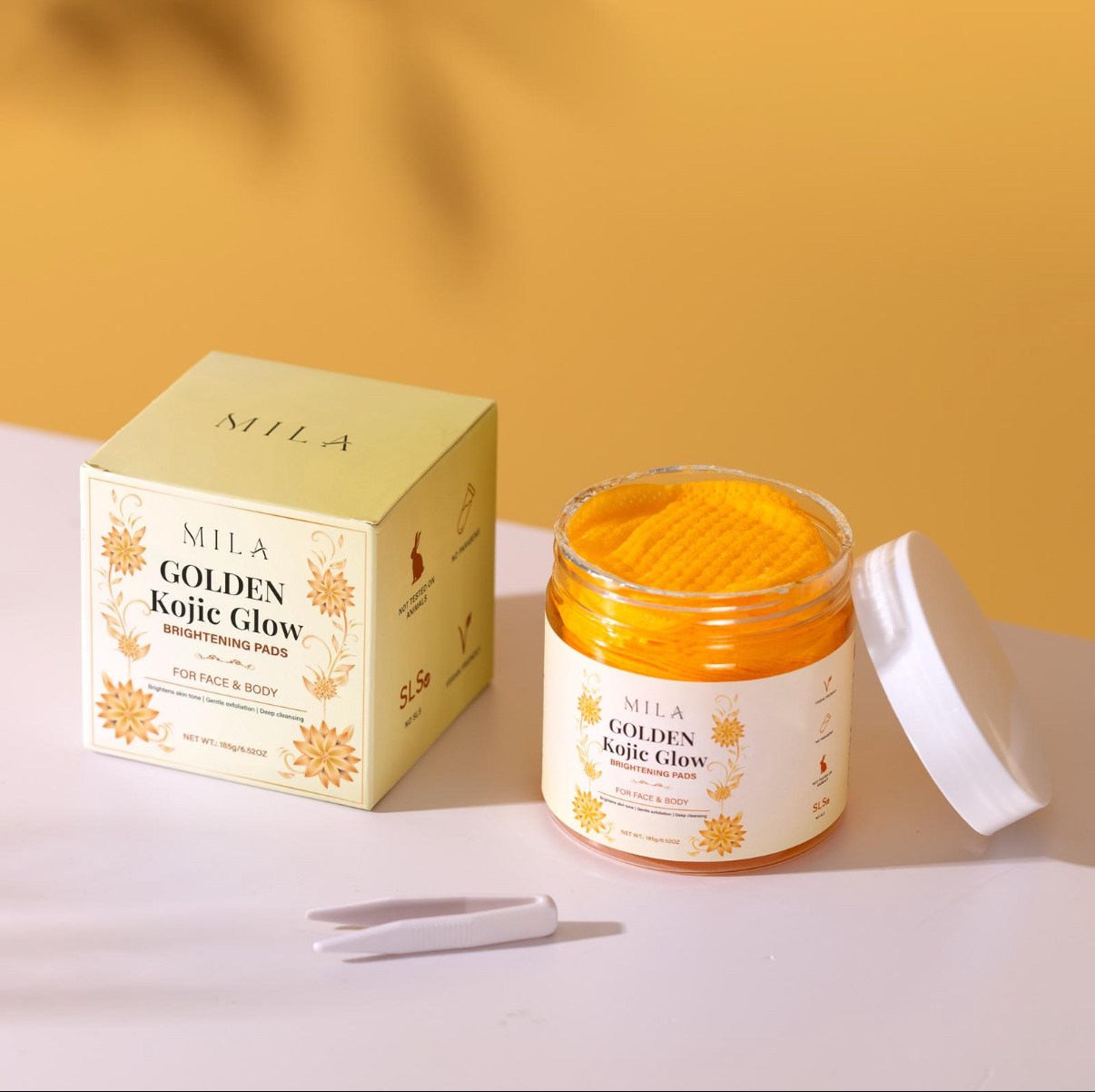 Mila Cosmetics - Golden Kojic Glow